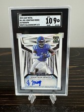 2023 Leaf Metal Jonathan Mingo #BA-JM4 Rookie Auto RC White Kaleidoscope 3/3