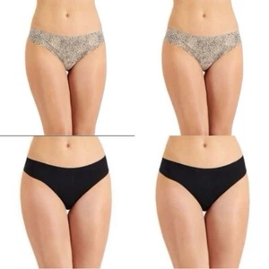 Alfani Women's Laser Cut Thong Underwear Panties 4 pack NEW Size Small - Picture 1 of 9