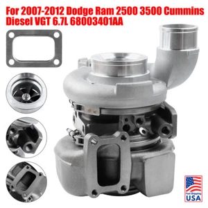 HE351VE TURBOCHARGER TURBO FOR 2007-2012 DODGE RAM CUMMINS DIESEL VGT 6.7 HOLSET - Picture 1 of 9