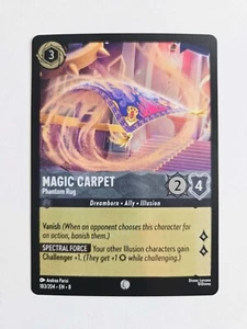 Magic Carpet Phantom Rug FOIL 183/204 - Reign of Jafar Lorcana - Picture 1 of 1