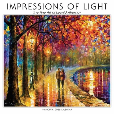 SELLERS PUBLISHING INC Impressions of Light Calendar 2026 - Art - Month To View
