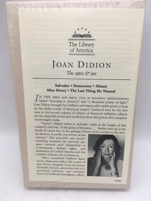 NEW SEALED Joan Didion The 1980's & 90's Library of America HC Slipcase - Image 1 of 4