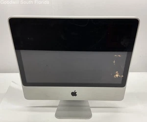 Apple iMac Model A1224 Silver Black 20 Inch Screen All-In-One Desktop Not Tested - Picture 1 of 6