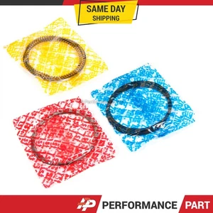 Piston Rings Fit 02-06 Hyundai Kia Santa Fe 3.5L V6 DOHC 24v - Foto 1 di 3