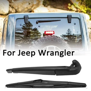 Rear Windshield Wiper Arm & Blade Set For 2007-2016 Jeep Wrangler 68002490AB - Picture 1 of 6