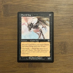 Carta Putrid Imp LP 2002 Torment Regular MTG Magic the Gathering - Foto 1 di 3