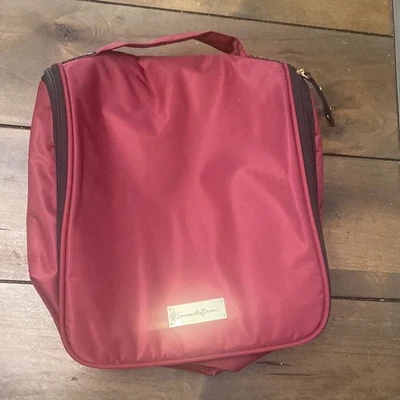 Samantha Marrón Organizador de Viaje Puerta Colgar Paquete de Vacaciones Crucero Bolsa de Artículos de Aseo Foto 1 de 4