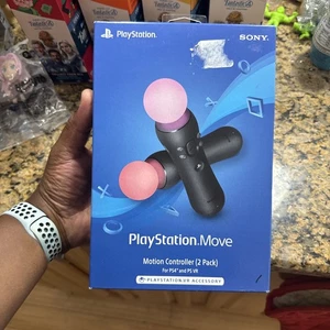 Controlador de movimiento Sony Playstation Move 3002445 - negro (paquete de 2) - Imagen 1 de 2
