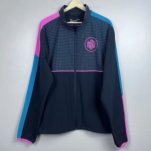 Under Armour Men's Retro RunAnywhere Storm Full Zip Jacket Size L 80s Colorblock - Picture 1 of 14