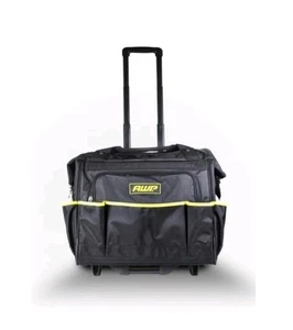 AWP Rolling 18 Inch Tool Bag with Telescoping Handle - 14 Pockets - NEW - Picture 1 of 6