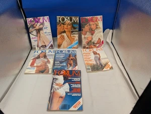 7 1977 Penthouse Forum Magazine Adult Stories Jan-mar May Jul-sep - Imagen 1 de 16