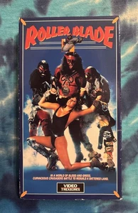 Roller Blade VHS Video Treasures RARE Dystopian SCI-FI Cult - Foto 1 di 6