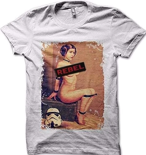 New T Shirt- STAR WARS PRINCESS LEIA REBEL KINKY 5XL - Image 1 of 1