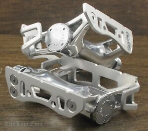 NOS MKS Royal Nuevo NJS Track Bike PEDALS 9/16" Keirin Fixed Gear Bicycle Fixie