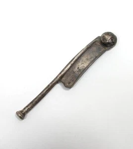Vintage Sterling Silver Boatswains Whistle Bosun's Nautical Call - Picture 1 of 13