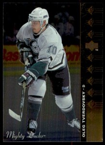 1994-95 Upper Deck SP Oleg Tverdovsky Anaheim Mighty Ducks #SP-93