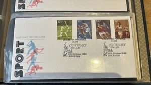 GB 1980 FIRST DAY COVER SPORTS - Various Postmarks - Picture 1 of 2