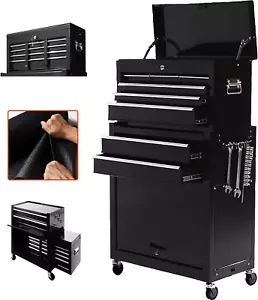 New 8 Drawer Rolling Tool Chest Portable Tool Box Organizer on Wheels Tool Stora - Picture 1 of 7