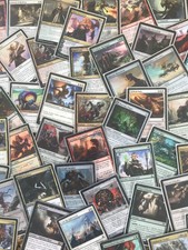 50 MTG Rares, mythics, foils and Planeswalkers Collection with sleeves