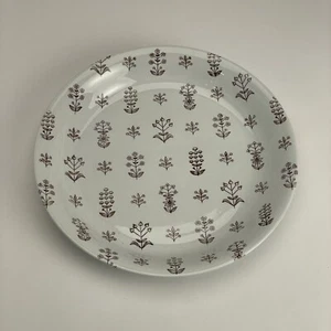 Tapiz Arabia Finlandia Plato para servir grande marrón vintage bandeja de plato MCM - Imagen 1 de 6