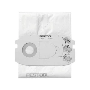 5x Festool Selfclean Filtersack SC FIS-CT MINI /MIDI (vor 2019) *498410/498411 - Bild 1 von 3