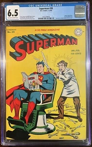 Superman #38 - CGC-6.5, OW-W - Lex Luthor - Golden Age - Bild 1 von 2