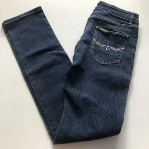 Lee Supatube Jeans, Size 8, Dark Denim, Skinny Leg, EUC - Picture 1 of 9