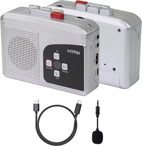 Portable Stereo Walkman Cassette Recorder Player, Cassette to MP3 via USB drive - Picture 1 of 7
