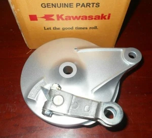 KAWASAKI KLX110, KLX 110 REAR BRAKE PLATE PANEL & SHOES  2010-2024 - Picture 1 of 2