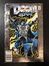1993 Doom 2099 #1 Marvel Modern Age COMIC BOOK NEWSSTAND VARIANT RARE NM-