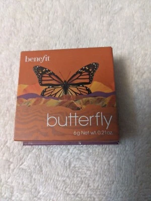 Benefit- BUTTERFLY Blush Makeup - Shimmer Finish -  0.21 Oz No Brush, No Seal  - Image 1 of 4