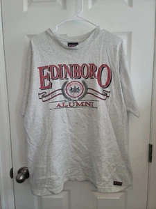 Mens Edinboro Alumni Short Sleeve Crew Neck T-shirt SZ XL - Picture 1 of 9