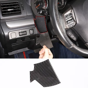 Panel de ajuste izquierdo volante de fibra de carbono suave para Subaru Forester 2013-2019 - Imagen 1 de 16
