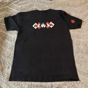 Black Label Vintage 90s Y2K Skate Shirt Size Medium - Picture 1 of 4