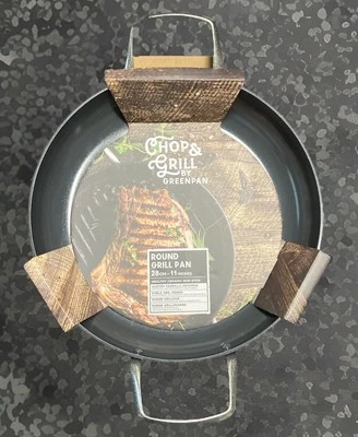 Green Pan Chop And Grill Round Grill Pan 11 inches New - Image 1 of 2