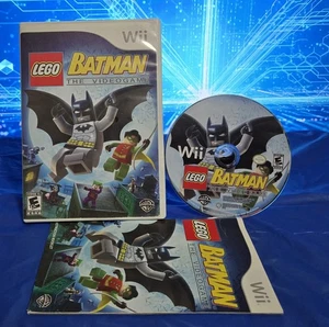 LEGO Batman The Videogame Nintendo Wii 2008 KOMPLETT MIT DISC HÜLLE & ANLEITUNG! - Bild 1 von 2