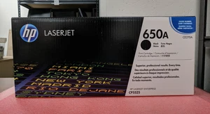 HP LaserJet 650A CE270A Schwarz Tonerkartusche *Neu* | T86 - Bild 1 von 6
