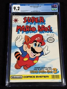 Super Mario Bros. #1 1990 CGC 9.2 4421541010 Nintendo Valiant George Wildman - Picture 1 of 6