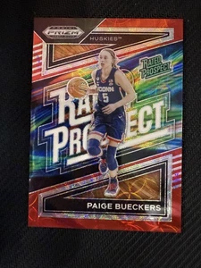 #2 Paige Bueckers 2024 Panini Prizm Draft Picks /88 Huskies Red Scope - Picture 1 of 2