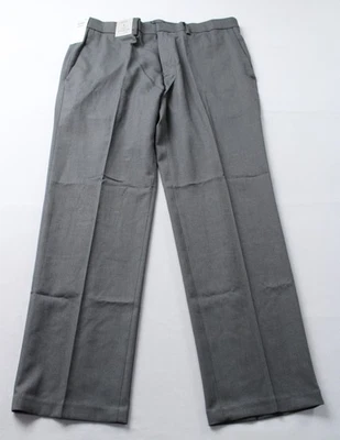 Pantalón de vestir Kenneth Cole Reaction para hombre elástico ajuste moderno BE5 gris oscuro talla 36x30 Foto 1 de 4