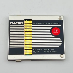 Casio RC-4 RAM 4K memoria per personal computer Casio o calcolatrice scientifica - Foto 1 di 13