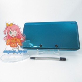 【Near Mint】Nintendo 3DS Aqua Blue Console Only Japanese Edition #RET1125/05