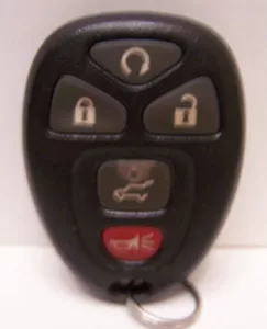 **Gently** Used Used GM 5 Button Auto Start Remote Keyless Entry Fob - Picture 1 of 1