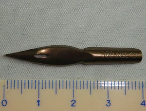 PLUME PEN NIB PENINI SCHREIBENFEDER FEDER F SOENNECKEN N°326 - Picture 1 of 1