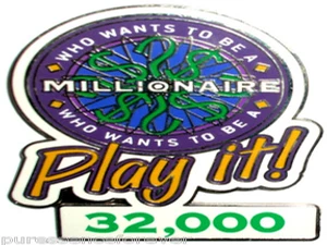 WDW Who Wants To Be A Millionaire: Play It! 32,000 Points Gift Pin - Picture 1 of 1