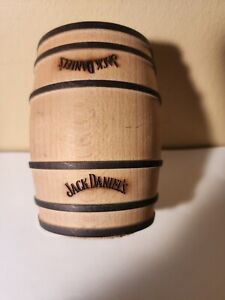 Jack Daniels Mini Barrel Solid Wood.