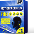 Motion Sickness Patches, Car & Sea Sickness Sticker, Anti Nausea Travel Vomiting