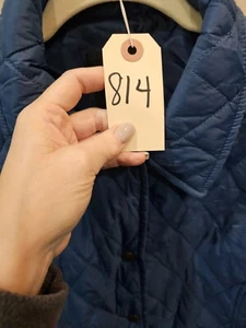 Talabots Light Weight Quilted Coat Blue size XL - Picture 1 of 5