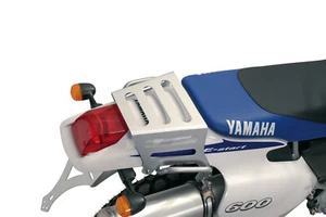 TT600R TT600RE portaequipajes de aluminio portaequipajes gris plateado recubierto, portaequipajes - Imagen 1 de 4