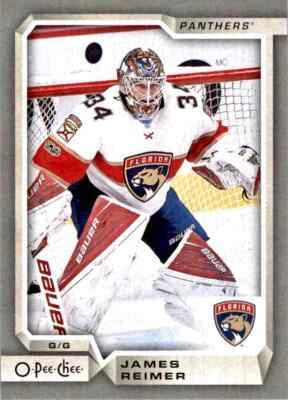 2018-19 O-Pee-Chee Silver James Reimer #403 - Image 1 of 2